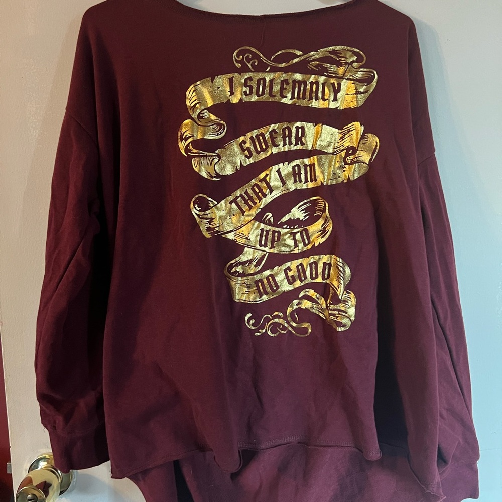 Torrid Harry Potter crew neck sweatshirt